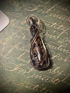 Protection Spell Bottle in Copper