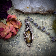 Tigers Eye in Copper