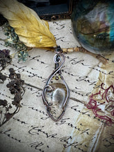 Golden Rutile and Opal in Copper