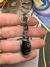 Raw Tourmaline and Smoky Quartz in Copper