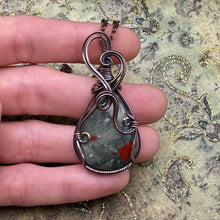 African Bloodstone in Copper