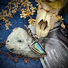 Labradorite ‘Knife’ in Copper