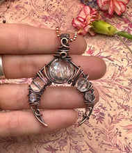 Crescent Moon in Copper