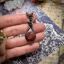 Rhodochrosite in Copper