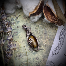 Tigers Eye in Copper