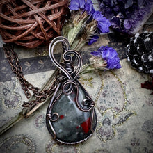 African Bloodstone in Copper