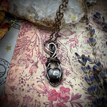 Hypersthene Heart in copper