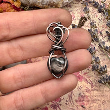 Hypersthene Heart in copper