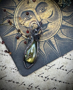 Labradorite in Copper