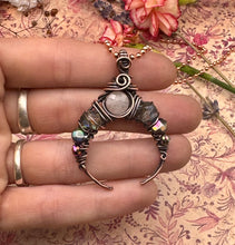 Crescent Moon in Copper