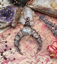 Crescent Moon in Copper