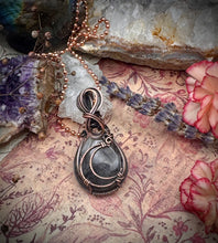 Tourmalinated Quartz w/ Moon in Copper