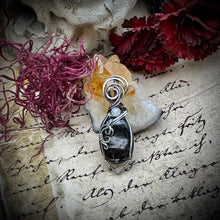 Hypersthene and Moonstone in Sterling Silver