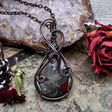 African Bloodstone in Copper