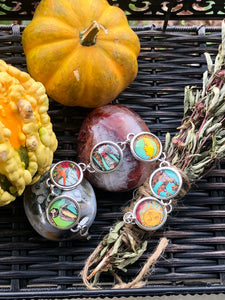 Tarot Bracelet- 6 image bronze