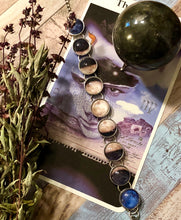 Phases of the moon bracelet