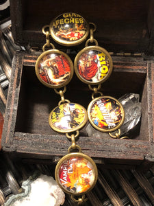 Retro horror bracelet