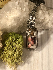 Witch Bottles in sterling or copper