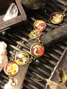 Retro horror bracelet